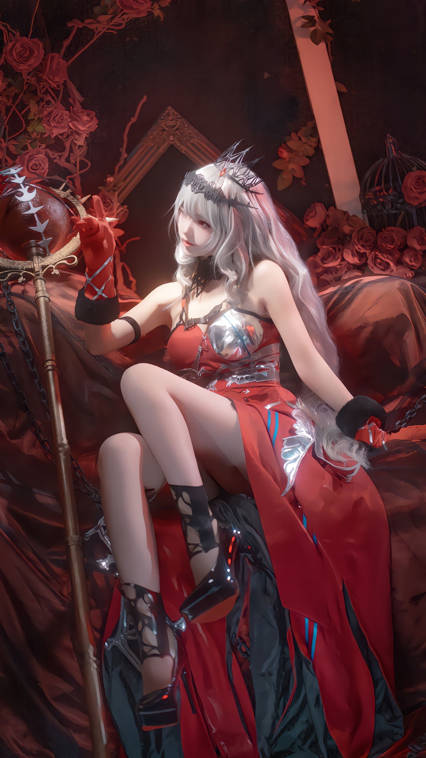 dy@绝世蘑菇,cos壁纸,cosplay,手机高清壁纸,美女壁纸