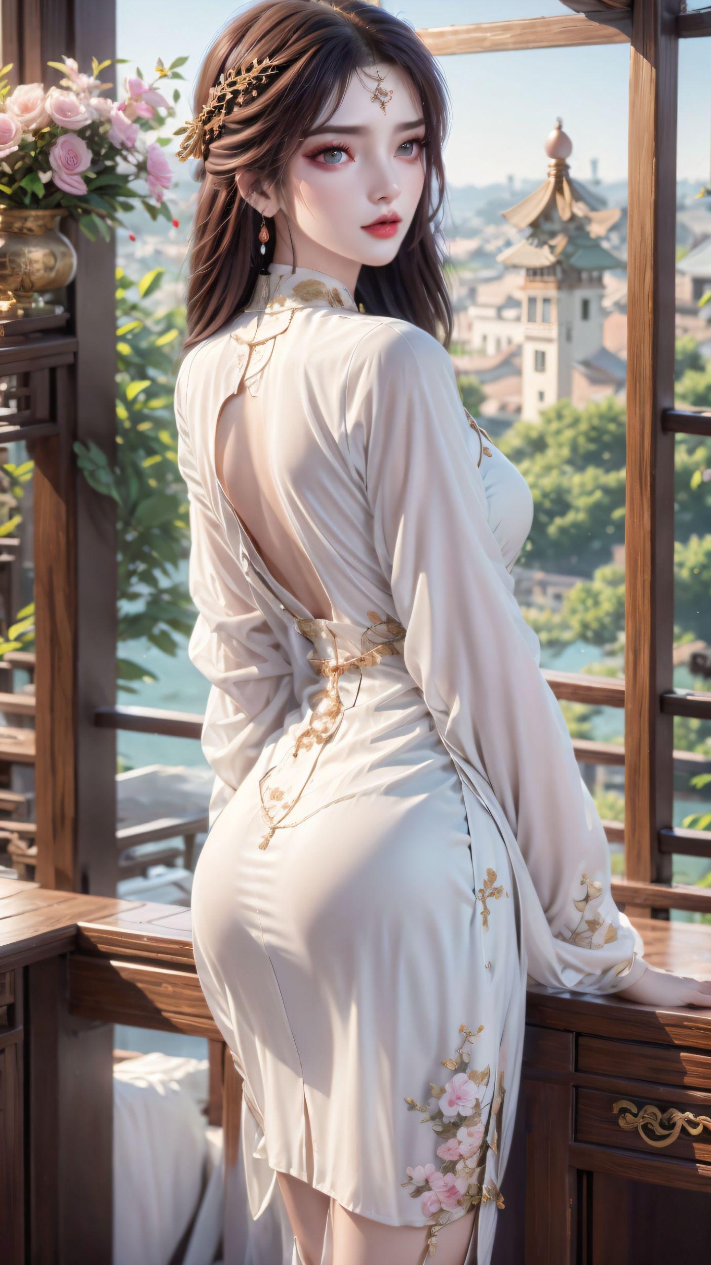 完美世界#云曦#旗袍#国风古韵