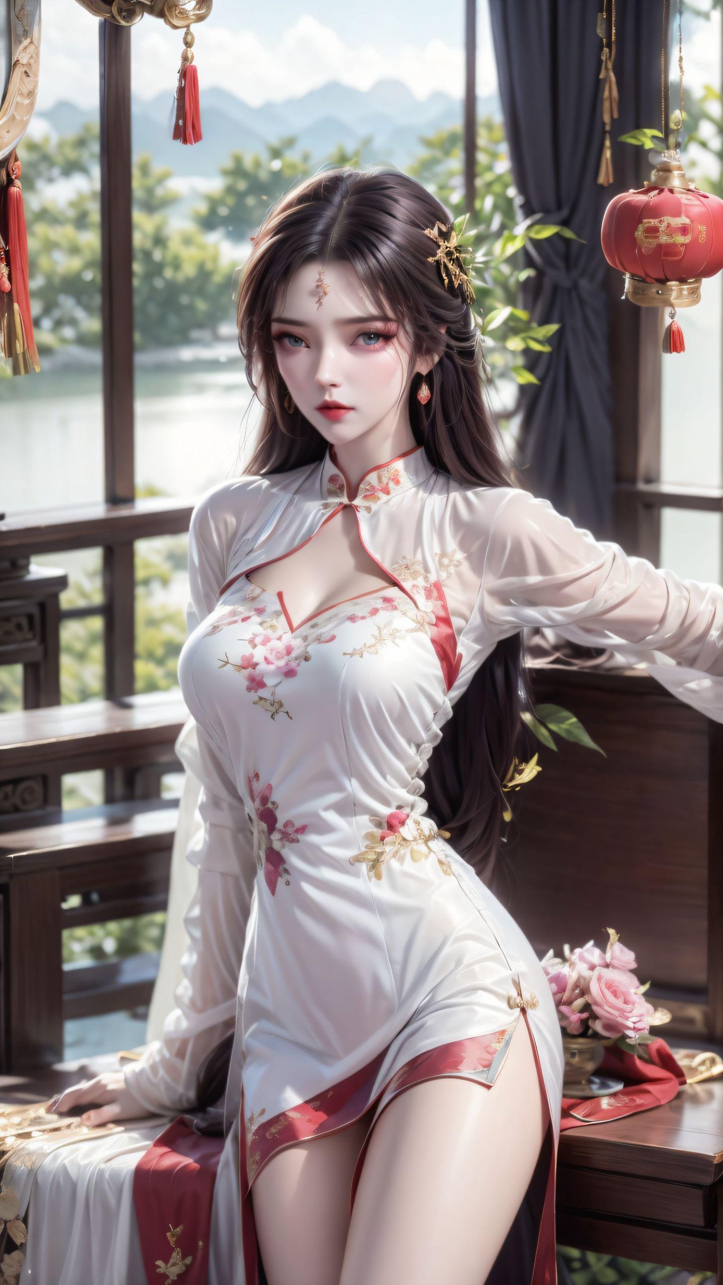 完美世界#云曦#旗袍#国风古韵