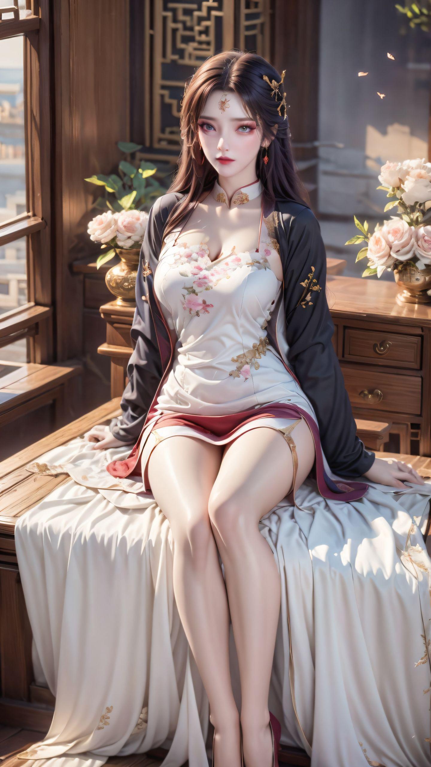 完美世界#云曦#旗袍#国风古韵
