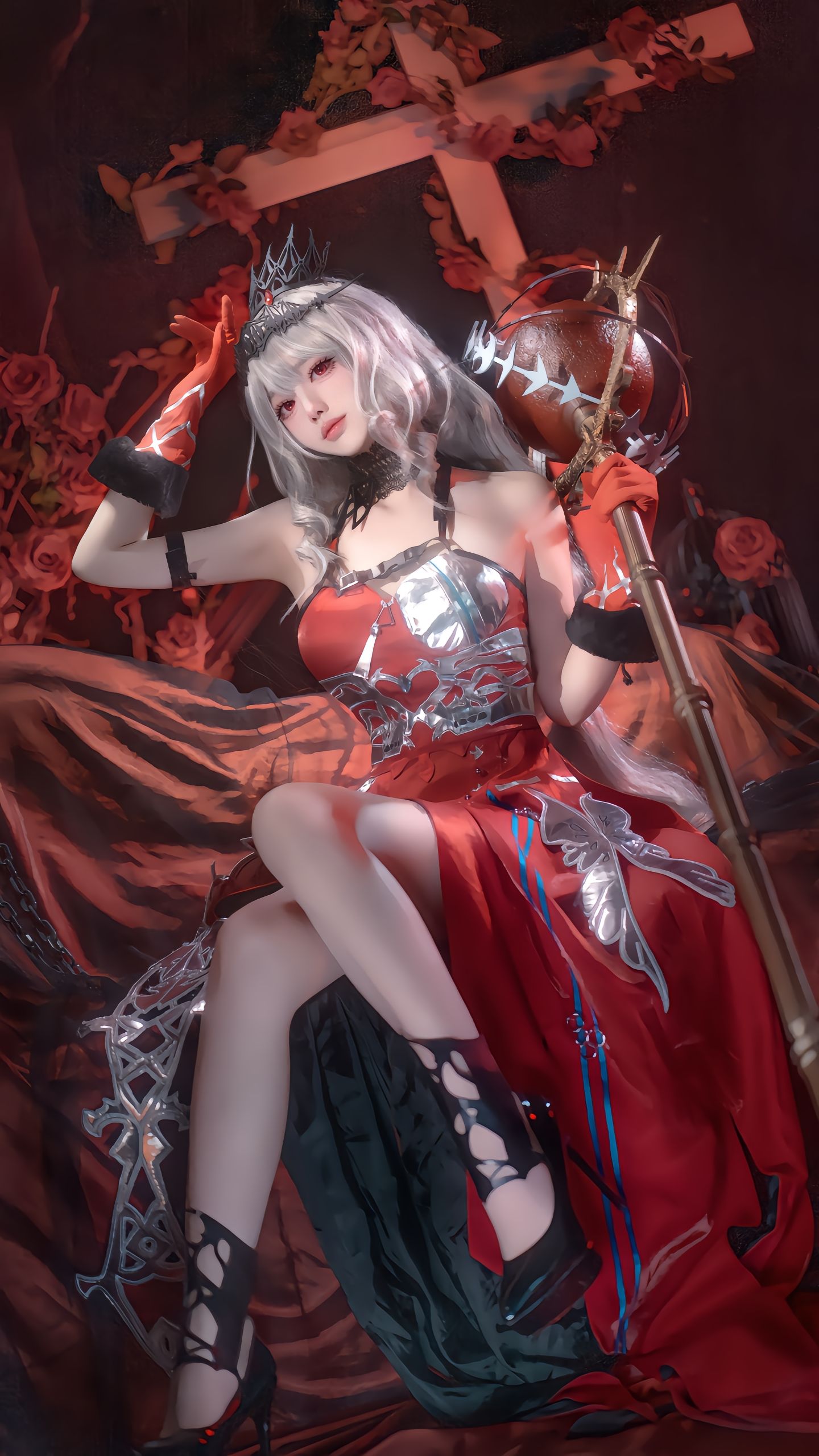 dy@绝世蘑菇,cos壁纸,cosplay,手机高清壁纸,美女壁纸